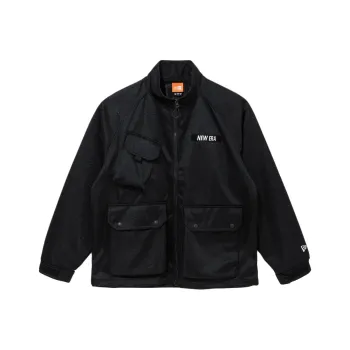 New Era SS25 Jacket Korean Style Unisex Black