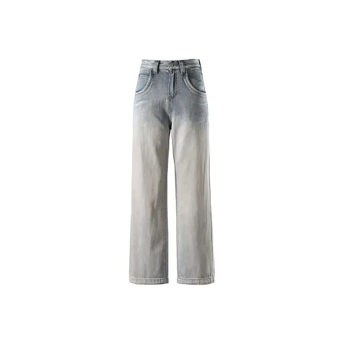 Wen Shan Jeans Women's Nostalgic Blue