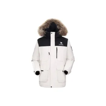 CAMEL Warm Fleece Series Down Jacket Unisex