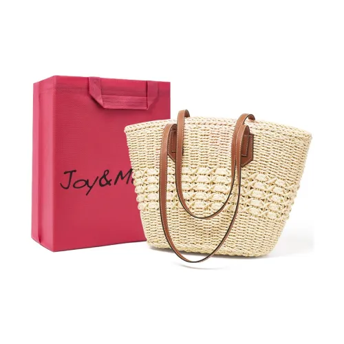 Joy&Mario Fabric Tote Bag, Shoulder Bag Women's Multicolor