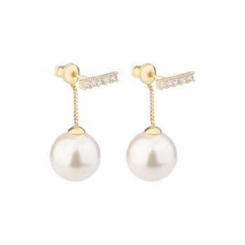 QIANFANGDAHUANGYE Zircon Earrings Women's