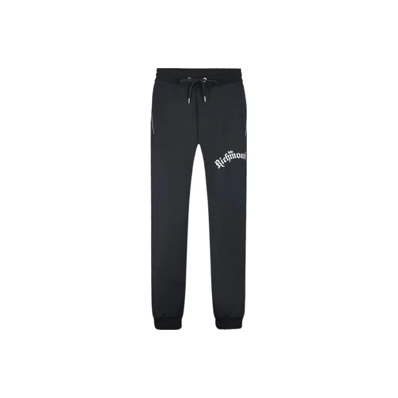 JOHN RICHMOND Knitted Sweatpants Men Black-0