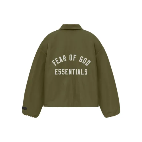 Fear Of God Essentials Textured Nylon Trucker Jacket 