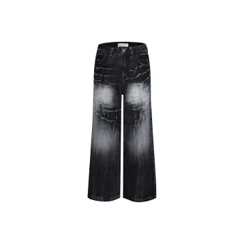 DND4DES Jeans Unisex Washed Blue