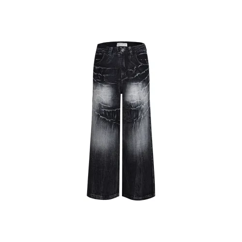 DND4DES Jeans Unisex Washed Blue