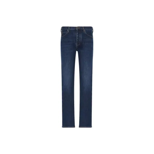 EMPORIO ARMANI J21 Regular fit Jeans In Washed 11.5 oz Comfort Denim