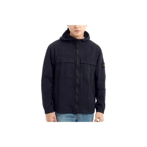 STONE ISLAND SS24 Jackets Coats Men's Marine Blue