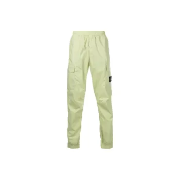 STONE ISLAND 31303 Stretch Cotton Tela 'Paracadute' Garment Dyed Cargo Pants