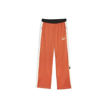 PUMA ESS FORWARD HISTORY Track Pant PT Knitted Sports Pants Men's Orange