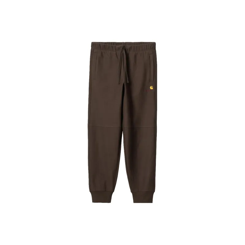 Carhartt WIP Knitted Sweatpants Men Brown-0