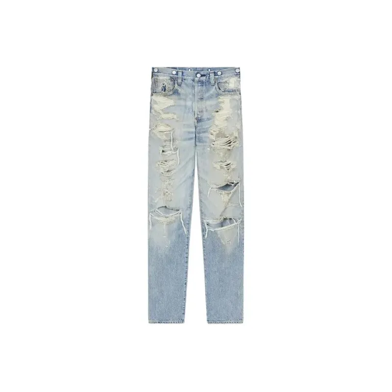 KENZO X LEVI'S 501 1933 Distressed Jeans-0