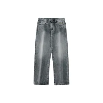 FAIRWHALE Jeans Unisex Light Gray