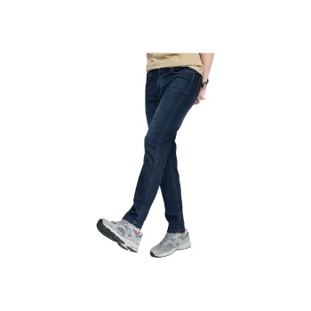Dance With Wolves Jeans Men's Dark Blue