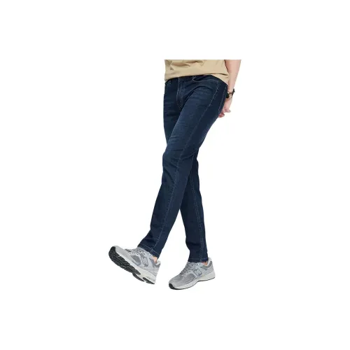 Dance With Wolves Jeans Men's Dark Blue