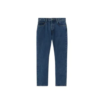 PALM ANGELS Monogram Detailed Straight Leg Jeans