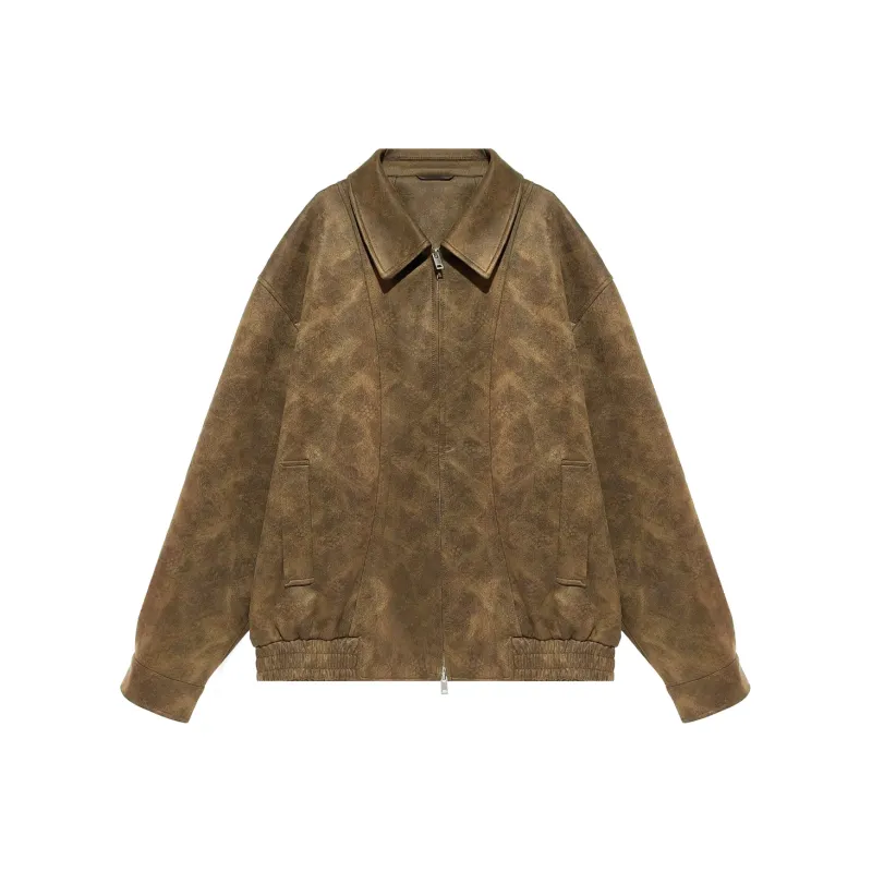 WILD LEADER Jackets Coats Unisex Coffee-0