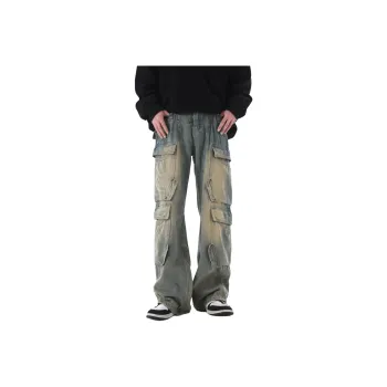 PANDA ADEVIL Jeans Unisex Yellow Mud