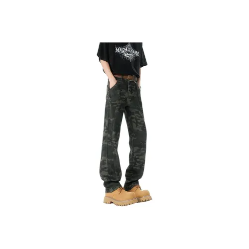 Evil Lions Jeans Unisex Camouflage Lani Versatile Style
