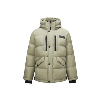 Skechers GO THERM360 ULTRAS Down Jacket Men's Laurel Oak Gray