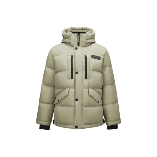 Skechers GO THERM360 ULTRAS Down Jacket Men's Laurel Oak Gray
