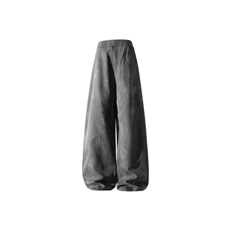 ROSECREED Casual Pants Unisex Gray-1