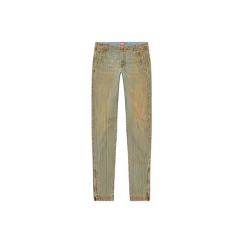 DIESEL FW23 Jeans Men's Yellow Mud