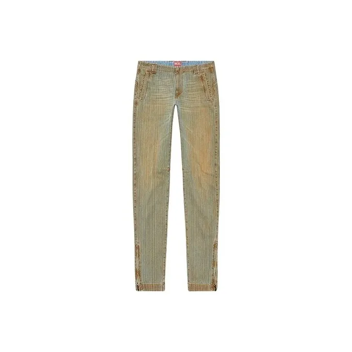 DIESEL FW23 Jeans Men's Yellow Mud-0