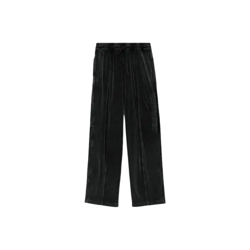 Alexander Wang Knitted Sweatpants Womens Olive Green