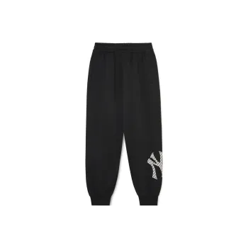 MLB New York Yankees Knitted Sweatpants Unisex Black