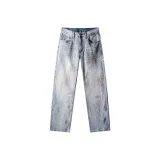 HZ964202 Light Blue-Ink Splash Style