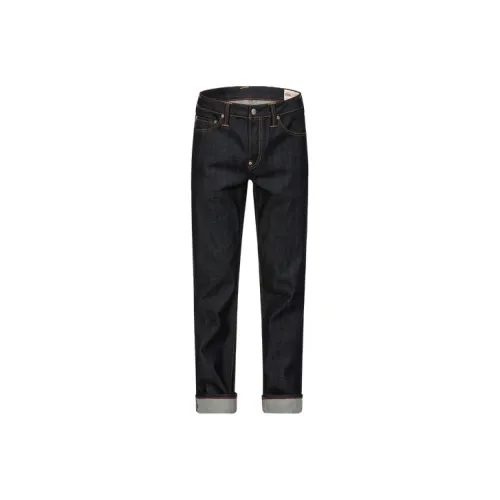 EVISU Jeans Men Denim Blue