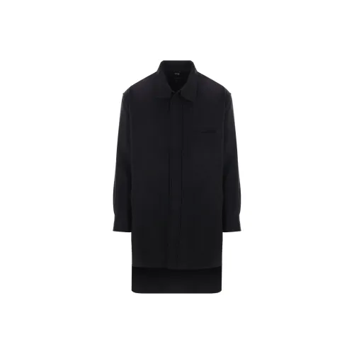 Y 3 Mid Length Flannel Overshirt