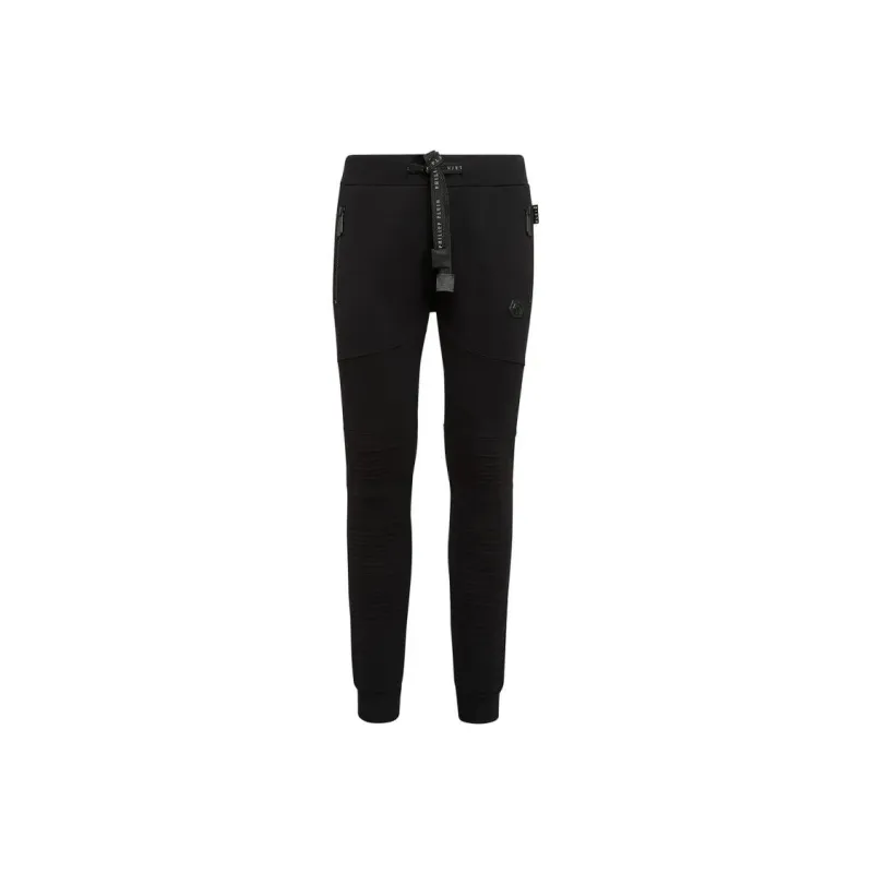 PHILIPP PLEIN Knitted Sweatpants Men Black-0