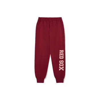 MLB Boston Red Sox Knitted Sweatpants Unisex Red