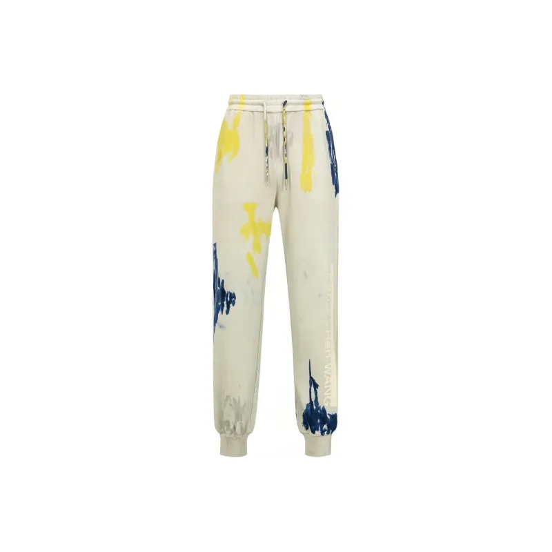Feng Chen Wang Knitted Sweatpants Unisex Composite Color-0