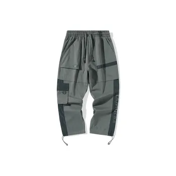 LAMLICKA Knitted Sweatpants Unisex Gray