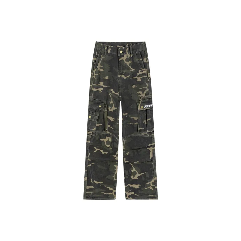 FKFT Cargo Pants Unisex Camouflage-0