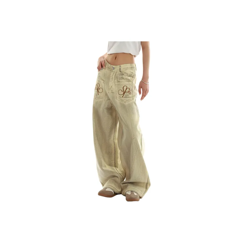 Universal Templates Jeans Unisex Apricot-0
