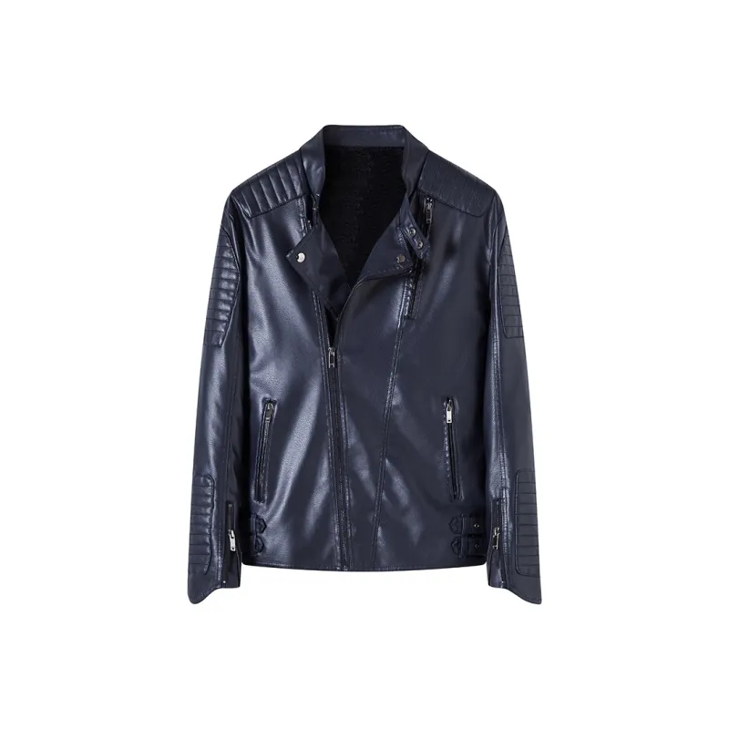 LISENPOK Leather Jackets Unisex-4