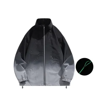 VniVerseVClub Jackets Coats Unisex Black