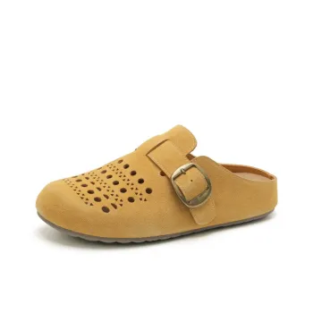 JOSINY Closed Toe Slippers Women's Yellow