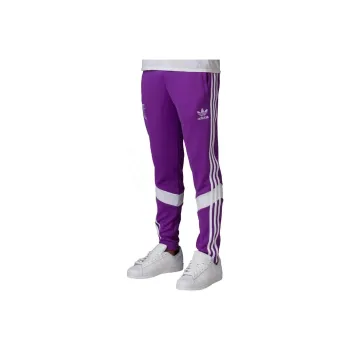 Adidas Originals REAL MADRID TRACK Knitted Sweatpants Men Purple
