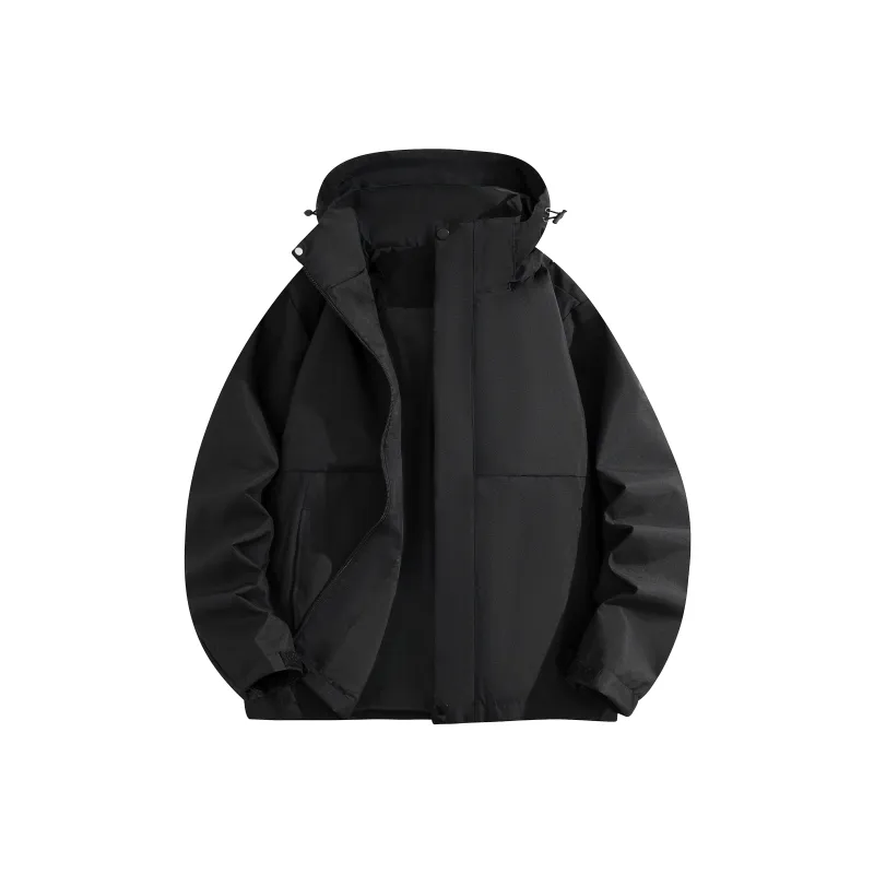 Yalu Jackets Coats Unisex Black-0