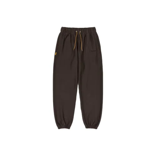 Timberland FW23 +81 3 Series Knitted Sweatpants Unisex Dark Brown