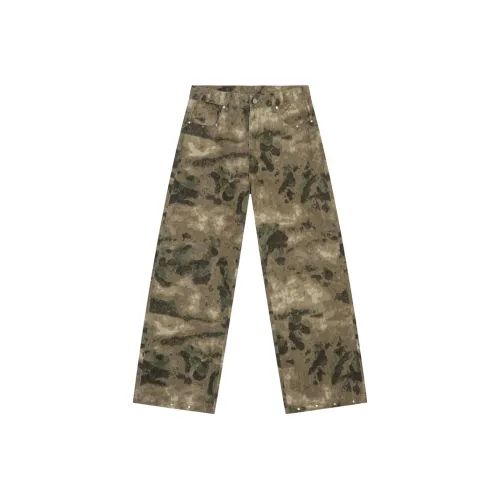 Voguo Relay Jeans Unisex Snow Camouflage