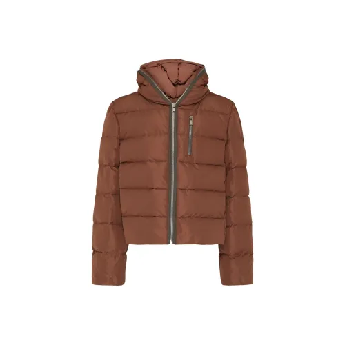 RICK OWENS/RO Down Jacket Men's Brown