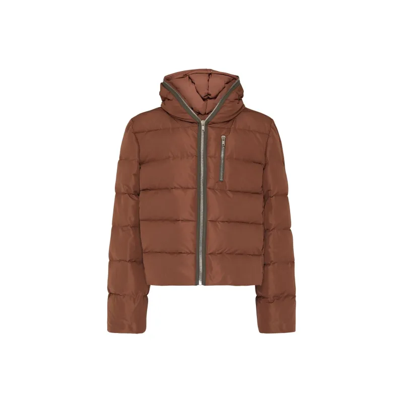 RICK OWENS/RO Down Jacket Men's Brown-0