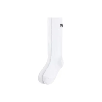 H&M Knee High Socks Women's 2 Pack White