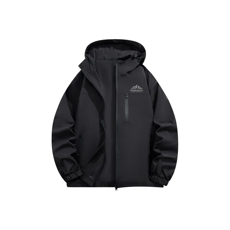 BOBBY ABLEY Jackets Coats Unisex Black-0