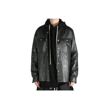 RICK OWENS Leather Outershirt